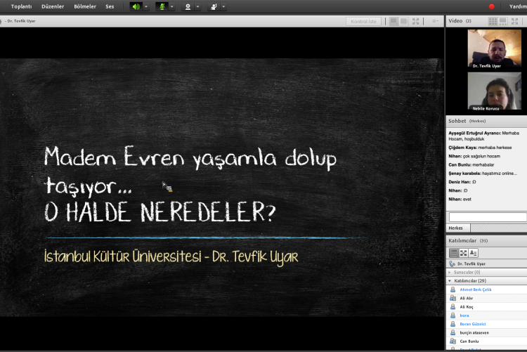 “Uluslararası Ticaret ve Finansman Bölümü Güz Seminerleri-II: Madem Evren Yaşamla Dolup Taşıyor… Uzaylılar Nerede?”